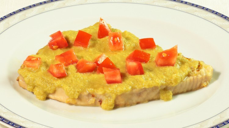 Tonno in salsa d'olive