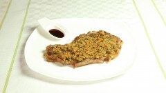 Costata gratinata con midollo