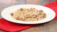 Risotto con la salsiccia