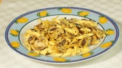 Fusilli al gusto di cedro
