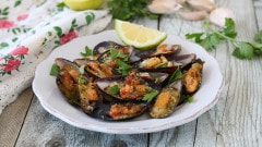 Cozze gratinate
