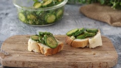 Zucchine marinate