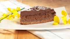 Cheesecake alla mousse di cioccolato