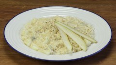 Risotto pere e gorgonzola