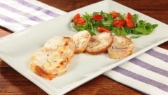 Coniglio ripieno arrosto
