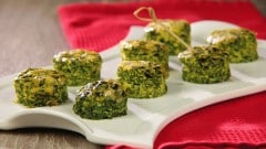 Frittata di spinaci al forno