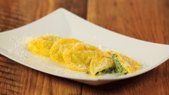 Tortelli di bietola ed emmenthal