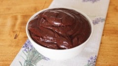 Crema pasticciera cacao e cioccolato fondente