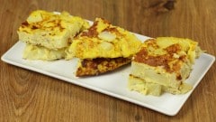 Frittata di porri e patate