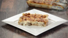 Cannelloni di crepes ai funghi