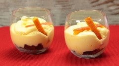 Mousse all'arancia