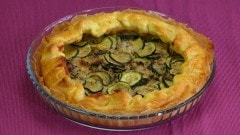 Torta salata zucchine e gorgonzola