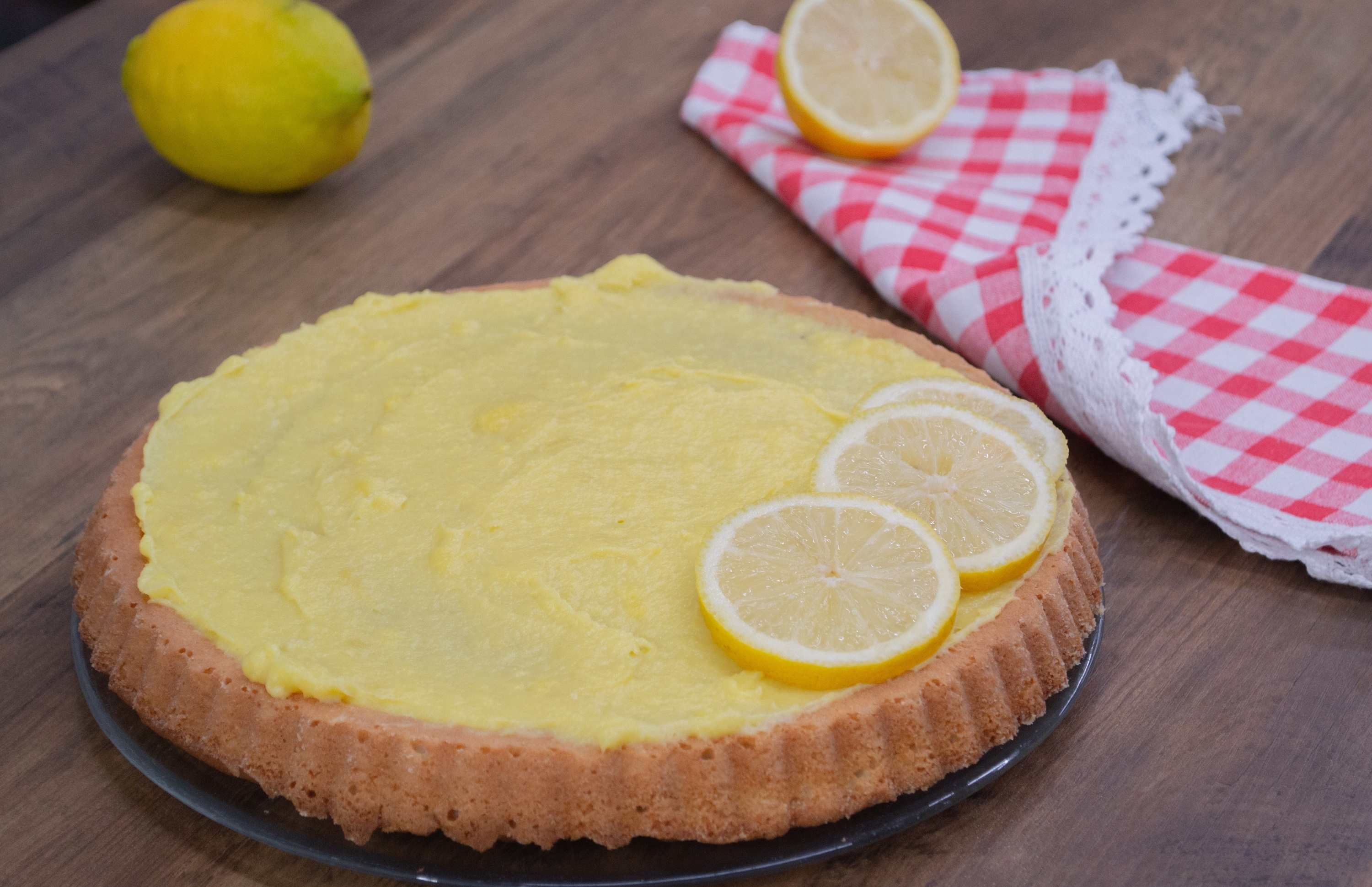 Torta All Acqua Al Limone Cookaround