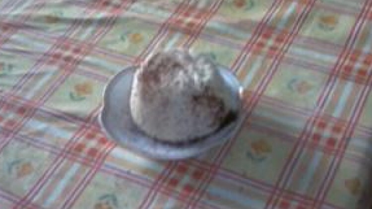 Bavarese di cachi