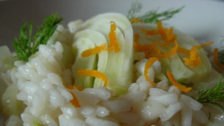 Risotto con i finocchi