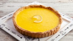 Crostata di crema al limone