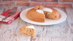 Torta agli amaretti