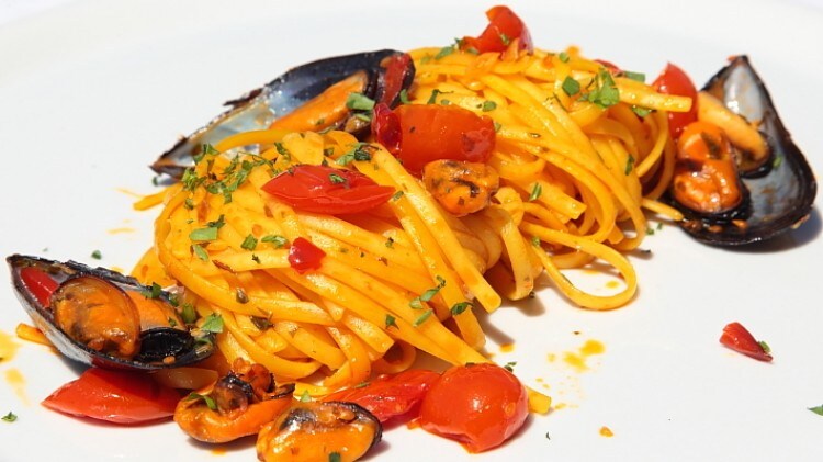 Linguine con le cozze