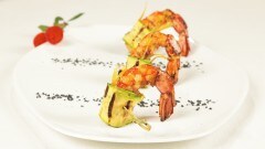 Involtini di gamberoni e zucchine