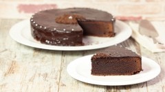 Torta morbida al cioccolato fondente