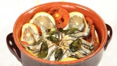 Alici fresche al limone