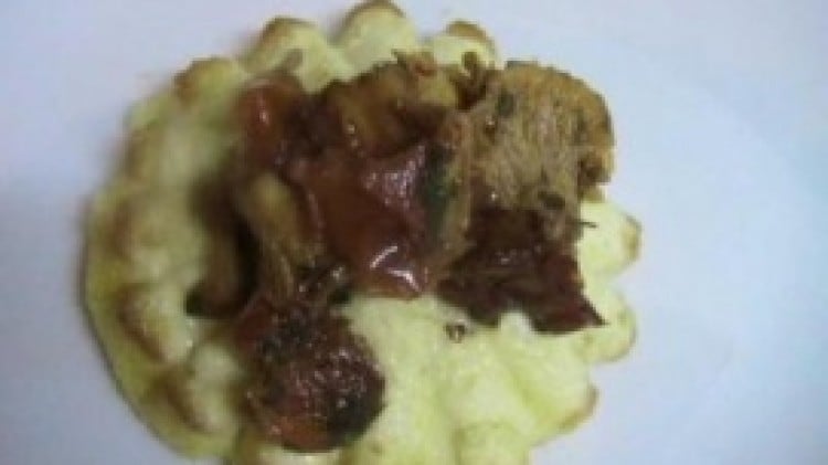 Cremini di formaggio e finferli