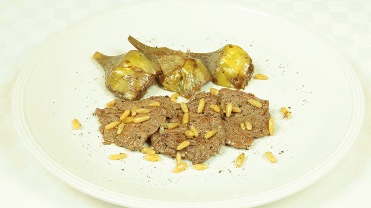 Carciofo con misto di carni