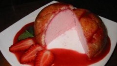 Zuccotto alla fragola