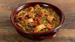 Calamari e piselli