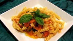 Fusilli allo spada affumicato