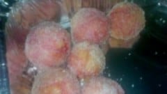 Pesche alla crema