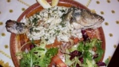 Branzino in crosta di sale