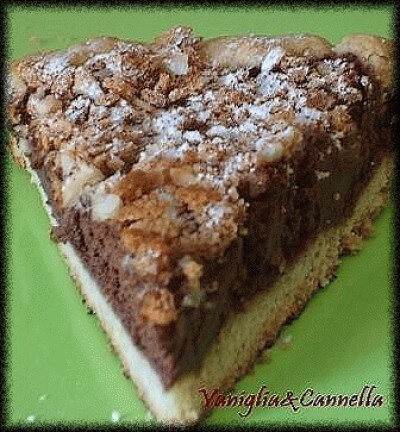 Crostata Con Frolla Agli Amaretti E Crema Di Ricotta Al Cacao Le