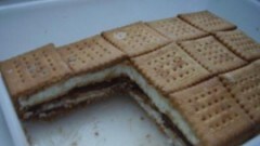Mattonella con nutella e crema al latte