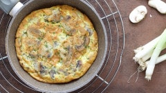 Frittata con funghi