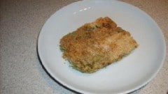 Polpettone di patate e fagiolini
