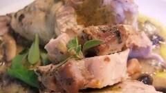 Cosce di pollo ripiene