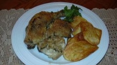 Pollo al parmigiano e pangrattato