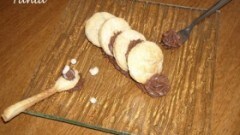 Millefoglie col cucchiaio al cioccolato e zenzero monoporzione