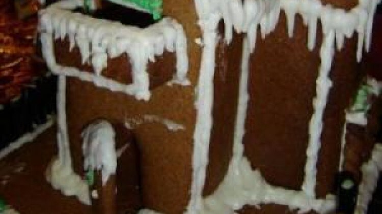 Casetta di Natale di pan di spezie