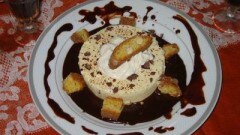 Bavarese di cantucci e Vin Santo
