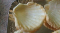 Conchiglie di pasta sfoglia
