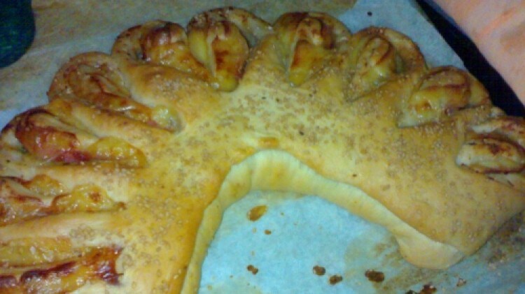 Impasto per tavola calda di Danita con pasta madre