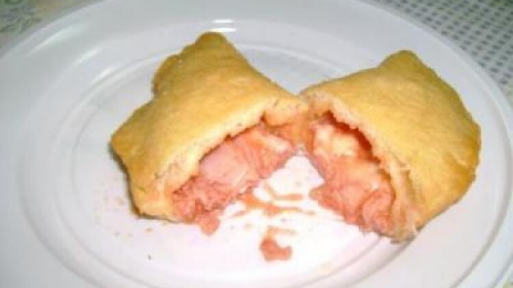 Panzerotti al prosciutto e scamorza
