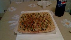 Torta salata zucca, spinaci e ricotta