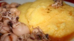 Seppioline in umido con polenta