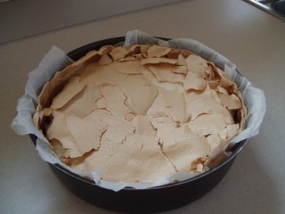 Meringata con banane