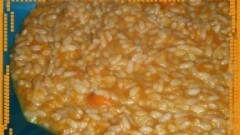 Risotto con la zucca
