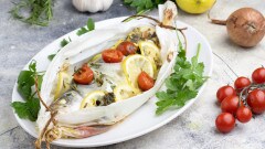 Branzino al cartoccio