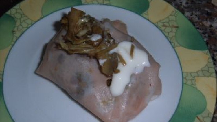 Involtino con carciofi
